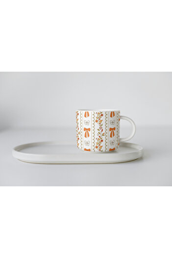 EYBaskı Tasarım Autumn Themed Porcelain Print Mug 150 ml
