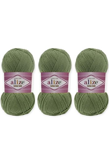 Alize Cotton Gold Yarn 3 Pieces