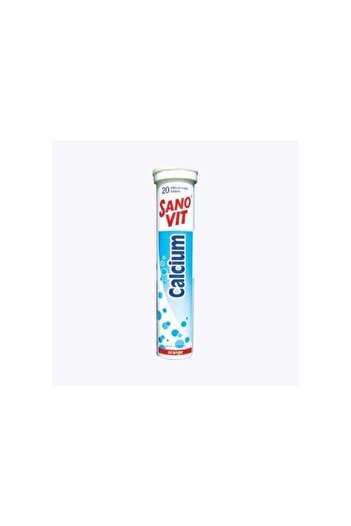 SANOVİT Calcium Orange Flavour Effervescent Tab 20S