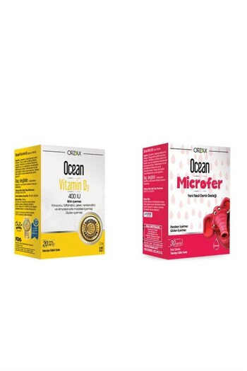 Ocean Microfer Damla Vitamin D3 40