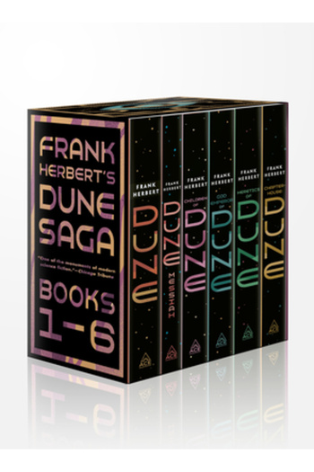 ACE Frank Herbert's Dune Saga 6-Book Boxed Set: Dune, Dune Messiah, Children of Dune, God Emperor of Dun