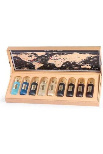 IBRAHEEM AL.QURASHI Ibrahim Al Qurashi Mini Tobacco Perfume Set (9 x 20 ml)