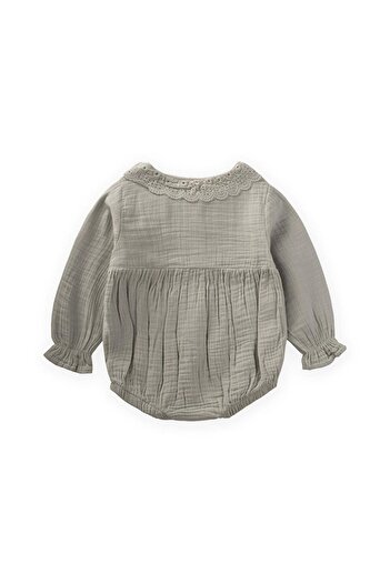 LC Waikiki Girl's Muslin Snap-On Bodysuit