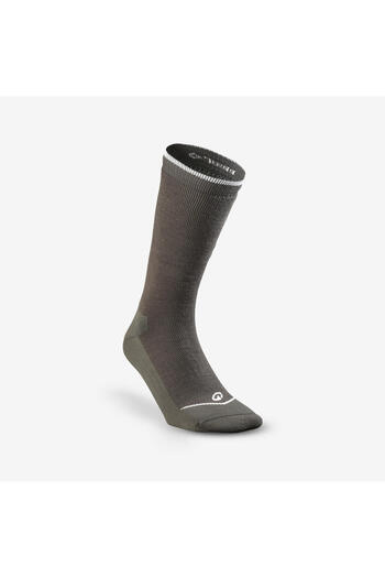 Decathlon Wedze Adult Ski Socks - Gray - 100