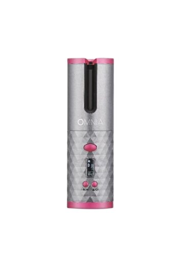 Omnia Wireless Hair Curler 34W with USB Charging & LED Screen 6x5x19cm