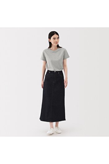 Muji Jersey Crew Neck Short Sleeve T-Shirt