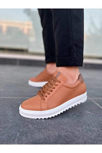aradimtaradim Δερμάτινα casual ανδρικά παπούτσια Kb-Dx2 Kuback Taba