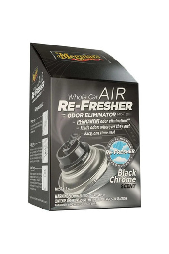 Meguiars Car air conditioning cleaning spray Air Re-Fresher Black Chrome G181302EUMG, 57 g
