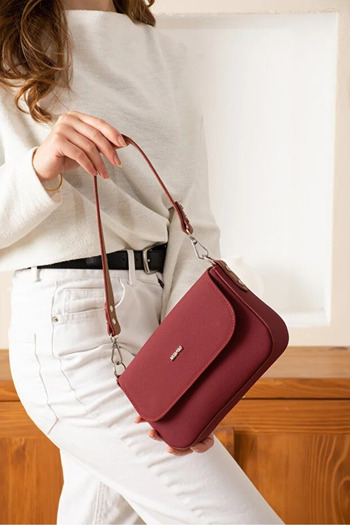 Just Polo Women's Waterproof Stylish Hand and Shoulder Bag Suitable for Daily Use Shopper Size: 23 X 14 cm