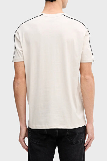 Armani Exchange Με λογότυπο Cotton Regular Fit T-shirt με λαιμόκοψη Ανδρικό T SHIRT XM001360 AF10358 U101