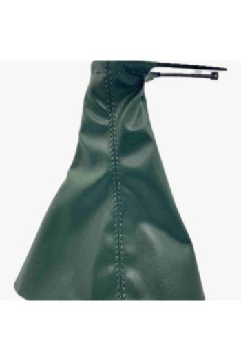 House Of Çınar Gear Gaiter Leather Khaki Color Compatible with All Vehicles