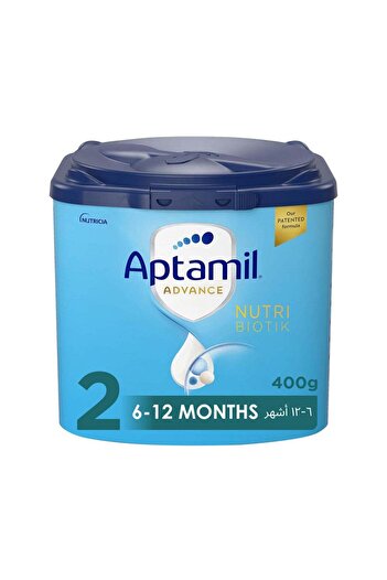 Aptamil Advance 2 Follow-On Formula Milk From 6-12 Months, Easy To Use Pack 400grams