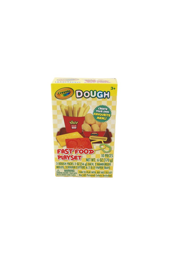 Crayola mini fast food set, children ages 3 to 10