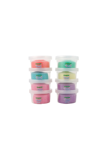 Crayola pearl set 8 jars with pearlescent plasticine, children ages 2 to 10