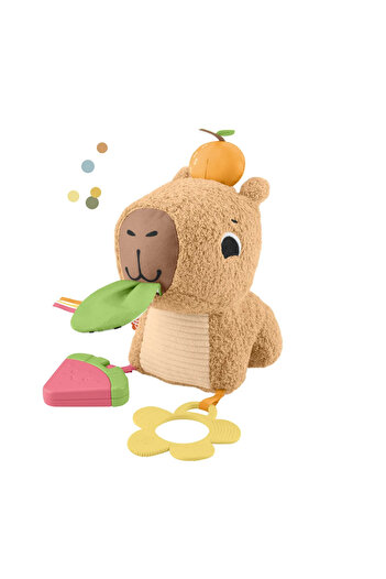 mattel Fisher Price Capybara Sensory Toy, Children Ages 3 Months to 2 Years