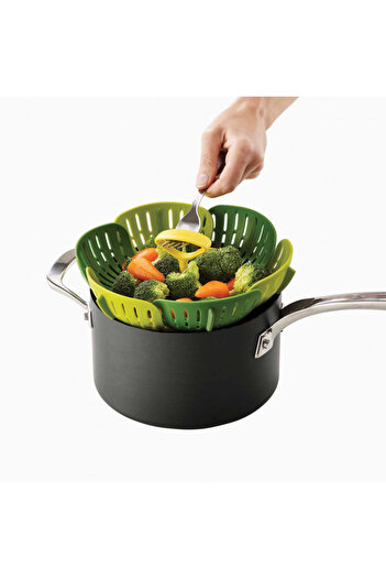 Joseph Joseph Steamer Joseh Joseph Bloom 45030, Foldable, BPA Free, Green