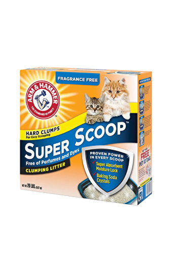 Arm&Hammer A&H SuperScoop Fragrance-Free Clumping Litter