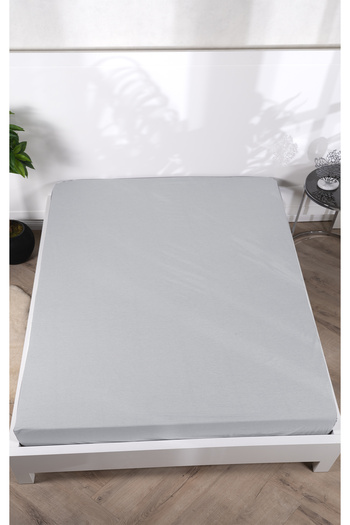 Acacia Fitted Sheet Cotton Single Size 160X200 cm +30 cm