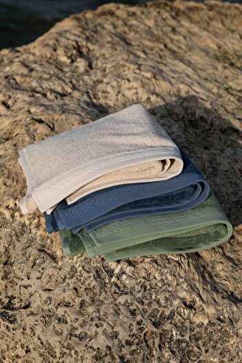 JOJOMIA Calida Face Towel Beige 50X90