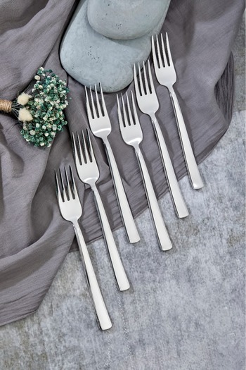 Cooker 6-Piece Milas Stainless Steel Dinner Forks