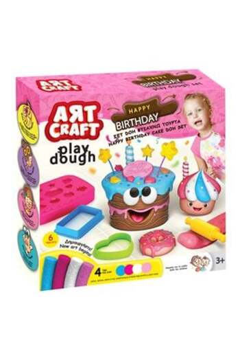 DoH Modeling Clay Set Birthday Cake
