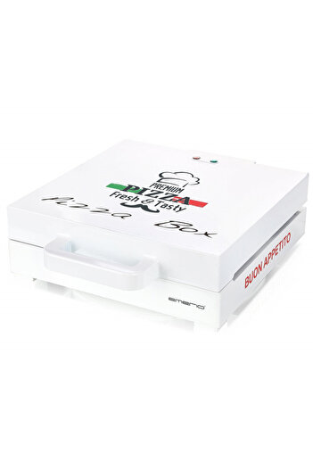 Emerio Mașină de pizza PB-115331, 1200W, 30 cm, Încălzire superioară și inferioară, Alb