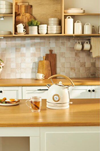 Karaca Retro Wood Kettle 2200 W Wood Craft