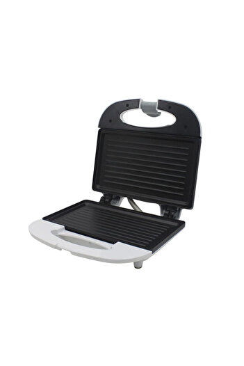 rosberg Prăjitor de sandvișuri R51442A, 800W, Grătar, 2 felii de pâine prăjită, Alb