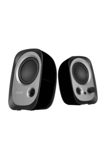 Edifier 2 PCS R12U Subwoofer Mobile Phone Mini Desktop Computer USB Audio Black