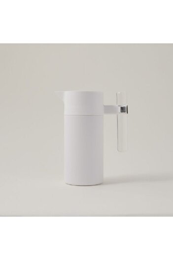 ORIAN Steel Vacuum Flask 1.2L Arab Graph White