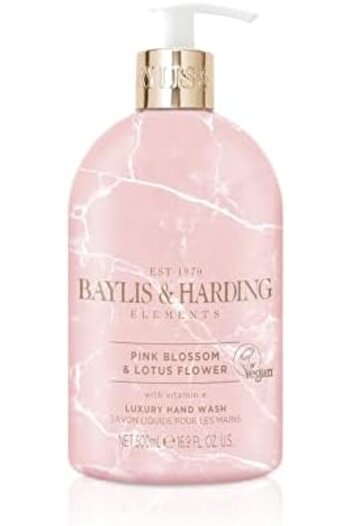 Baylis & Harding Elements Pink Blossom and Lotus Flower Hand Wash, 500 ml