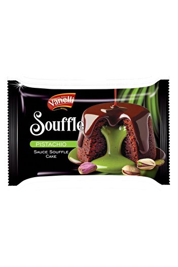 Vanelli Souffle Pistachio Souffle Cake 40 Gr (1 Box)