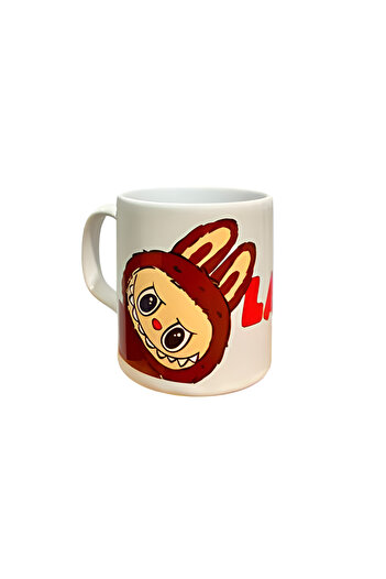 Dağtaş Kırtasiye Labubu Mug Cup Labubu Patterned Porcelain Mug