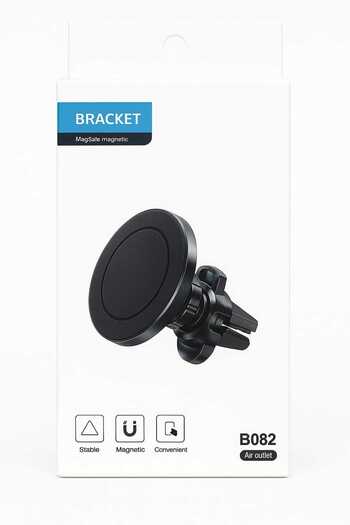 BRACKET Magnetic Bracket, Car Holder, Silicone+Magnet, Smart Phone, Stable and Adjustable 360 ​​Degrees