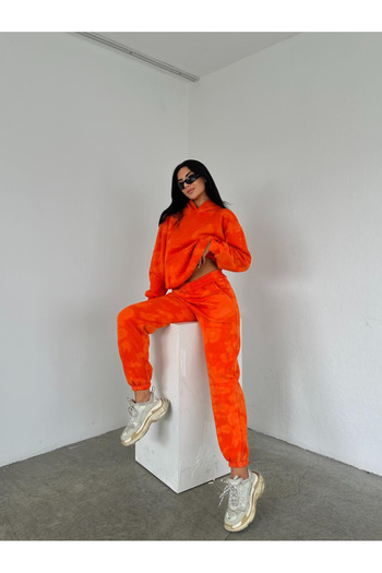 Bliss Women's Winter Soft Inside Lined Comfortable Fit Top and Bottom Set Winter Tracksuit Set