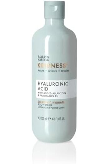 Baylis & Harding Kindness + Hyaluronic Acid Cleanse & Hydrate Luxury Body Wash 500ml