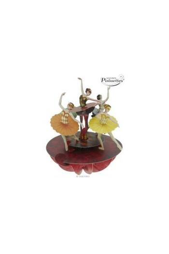 Santoro 3D Pirouettes Santoro-Ballerinas Greeting Card