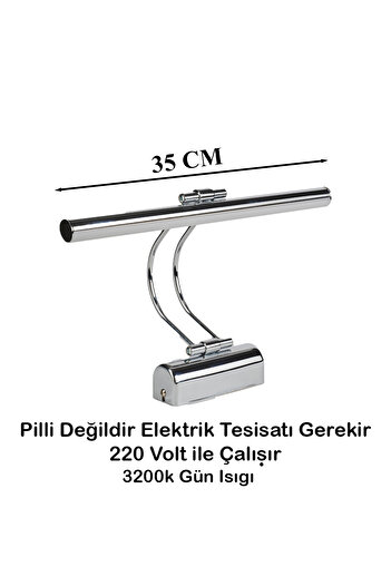Merwish Flute Sconce 35 cm Led Wall Lamp 3200K Daylight