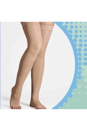 JASPER Pro Compression Gradient Flexible Support, Short Stocking, Open Toe