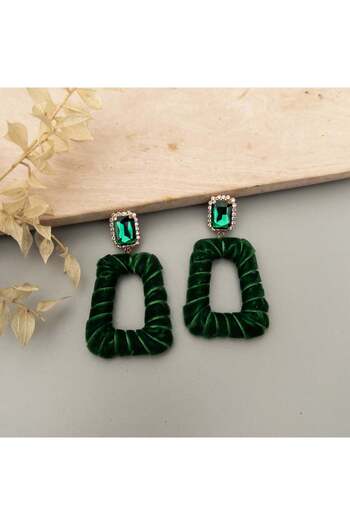 MOONGLOW ACCESSORIES Green Wish Earrings