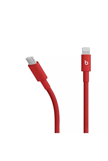 Beats Apple TYPE C to Lightning Woven Cable 1.5M, Rapid Red