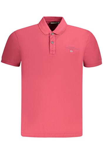 Napapijri Men's Polo Shirt, Elbas NP0A4GB4, Regular Fit, Red