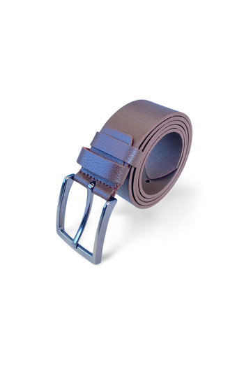 Karen Jewelry Men's Genuine Leather Belt, Cast Buckle, Fully Handmade, Unbreakable and Non-Cracking 4cm