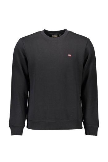 Napapijri Men's casual blouse, with embroidered mini logo, Regular fit, Black