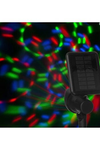 TOPI TOY Solar-powered projector with colorful lights, adjustable