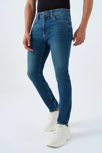 Loft Erkek Mavi Lf 2037021 Justin Dante Green Wash M Pnt Jean LF2037021-Dn12150