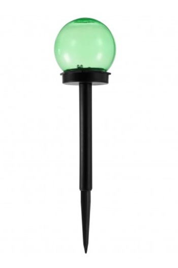 TOPI TOY Solar lamp, futuristic globe design, for yard or garden decoration, height 37 cm
