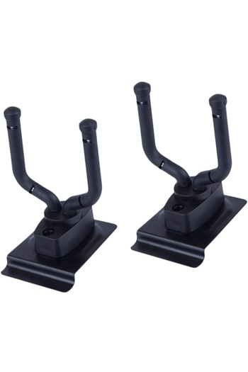 MegArya Healifty 2pcs Guitar Hook Guitar Wall Bracket Metal s Hooks Wall Mounted Clothes Hanger Wall
