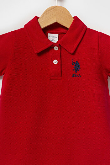 U.S. Polo Assn. U.S. Polo Assn. Baby Girl Red Dress