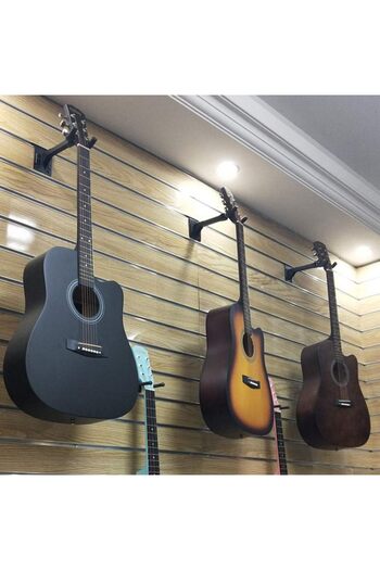 MegArya Healifty 2pcs Guitar Hook Guitar Wall Bracket Metal s Hooks Wall Mounted Clothes Hanger Wall